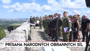 Slávnostná vojenská prísaha Národných obranných síl