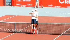 VIDEO. Tenista Sela vybabral s výškou Karloviča