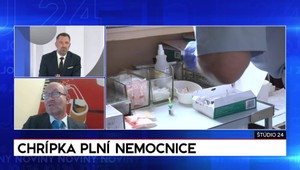 Štúdio 24: Chrípka plní nemocnice