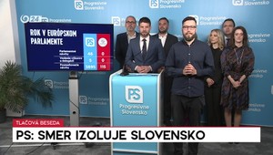 Tlačová beseda strany PS: Smer izoluje Slovensko