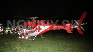 Pri páde záchranárskeho vrtuľníka pri Banskej Bystrici zomreli štyria ľudia