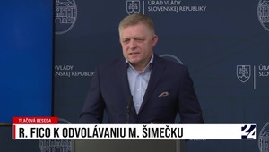 Tlačová beseda Roberta Fica k odvolávaniu Michala Šimečku
