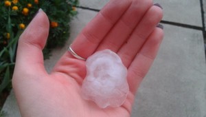 tvojenoviny: Padali krúpy veľké ako slepačie vajcia