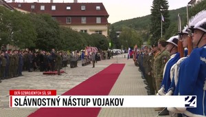 Slávnostný nástup vojakov