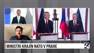 Štúdio 24 o ministroch krajín NATO v Prahe