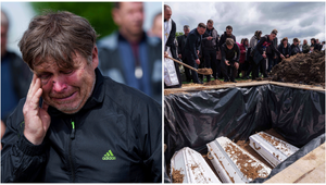 Celé mesto v slzách. Otec sa rozlúčil s deťmi Tamarkou (†8), Romanom (†12) a Stanislavom (†17)