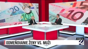 Štúdio 24 o odmeňovaní mužov a žien