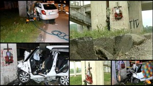 Tragická nehoda v Košiciach. Adam (†25) vpálil autom do nadchodu, neprežil