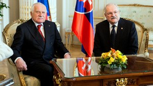 Klaus zobral slovenskú manželku domov. Naposledy ako prezident
