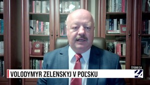 Štúdio 24: Volodomyr Zelenskyj v Poľsku