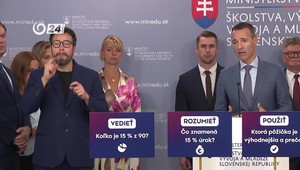 Tlačová beseda ministra Druckera ku kurikulárnej reforme od septembra