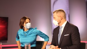 Posledné tohtoročné Na hrane TV JOJ: Emotívny expremiér Pellegrini (Hlas-SD) a ostrá ministerka Kolíková (nom.SaS)