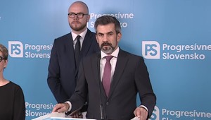 Tlačová beseda strany PS k návrhu na odvolanie Petra Kmeca