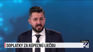 Doplatky za kúpeľnú liečbu. Riaditeľ Kúpeľov Číž Michal Fajin v Štúdiu 24