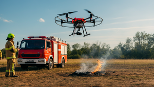Oheň pod lupou: Hasičské drony menia taktiku zásahov. Vidia cez dym aj lokalizujú požiare