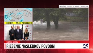 Tlačová beseda Richarda Rašiho o riešení následkov povodní z eurofondov
