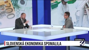 Ekonomika 24: Slovenská ekonomika spomalila