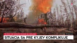 Štúdio 24: Situácia sa pre Kyjev komplikuje