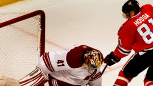 VIDEO: Aj kanonier ako Hossa nemusí trafiť prázdnu bránku!