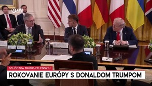 Tlačová beseda po rokovaní Európy s Donaldom Trumpom