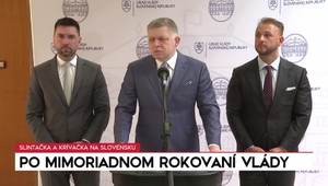 Tlačová beseda: Po mimoriadnom rokovaní vlády