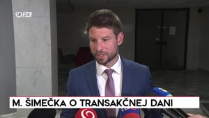 Líder PS Michal Šimečka o transakčnej dani