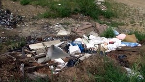 Boj s čiernou skládkou  na Domaši. Za noc tam vznikla nová