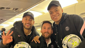 Galakoncert tria Neymar, Messi, Mbappé proti Clermontu