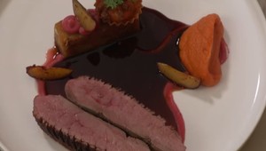 Hlavné jedlo: Kačacie prsia