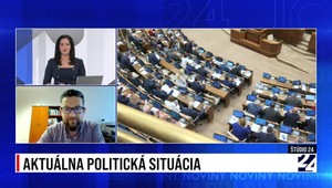 Štúdio 24 o aktuálnej politickej situácii