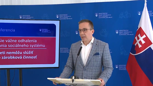 Tlačová beseda ministra Tomáša: Zneužívanie sociálneho sytému
