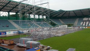 Na futbalovom štadióne v Petržalke horela tribúna!