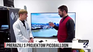 Jakub Nagy v relácii Spektrum 24: Prerazili s projektom Picoballoon