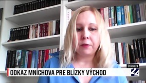 Štúdio 24 o odkaze Mníchova pre Blízky východ