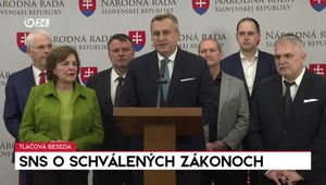 Tlačová beseda SNS o schválených zákonoch
