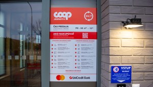 Nakupovanie bez obsluhy a otváracích hodín. V Šali pribudli samoobslužné potraviny COOP Jednota 24/7