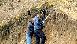 Kosti z náhodne objaveného hrobu patrili viacerým osobám