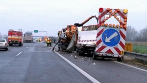 Časť diaľnice D1 pre nehodu uzavreli