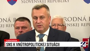 Tlačová beseda SNS k vnútropolitickej situácii