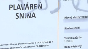 Výstavba plavárne začala ale peniaze stále nemajú. Mestu chýba ešte milión