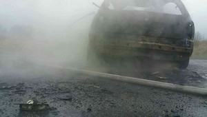 Tragédia na Záhorí: Auto po zrážke s kamiónom zachvátili plamene