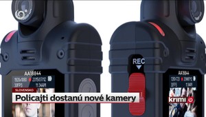 Uniformy slovenských policajtov budú vybavené kamerami