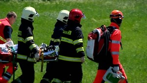 Hromadná nehoda pri Trnave. Na mieste zasahovali leteckí záchranári