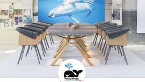 Táto spoločnosť vyrába moderný kancelársky nábytok z vylovených plastov