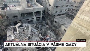 Štúdio 24: Aktuálna situácia v pásme Gazy