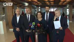 Tlačová beseda strany SaS: Kroky voči Matúšovi Šutajovi Eštokovi