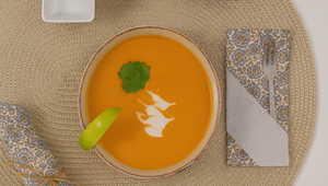 POLIEVKA - Batátový krém s arašidovým maslom