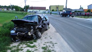 Vážna nehoda pri Piešťanoch. Vodič nafúkal a chcel utiecť