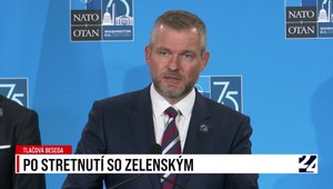 Tlačová beseda slovenskej delegácie vo Washingtone po stretnutí s prezidentom Zelenským