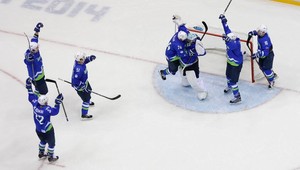 Slovinský hokejový sen pokračuje postupom do štvrťfinále